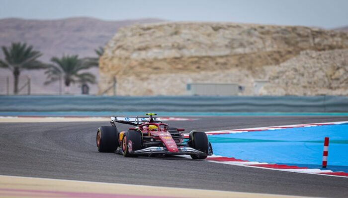 F1Testing 2025 day 2 Hamilton on top in morning session (1)